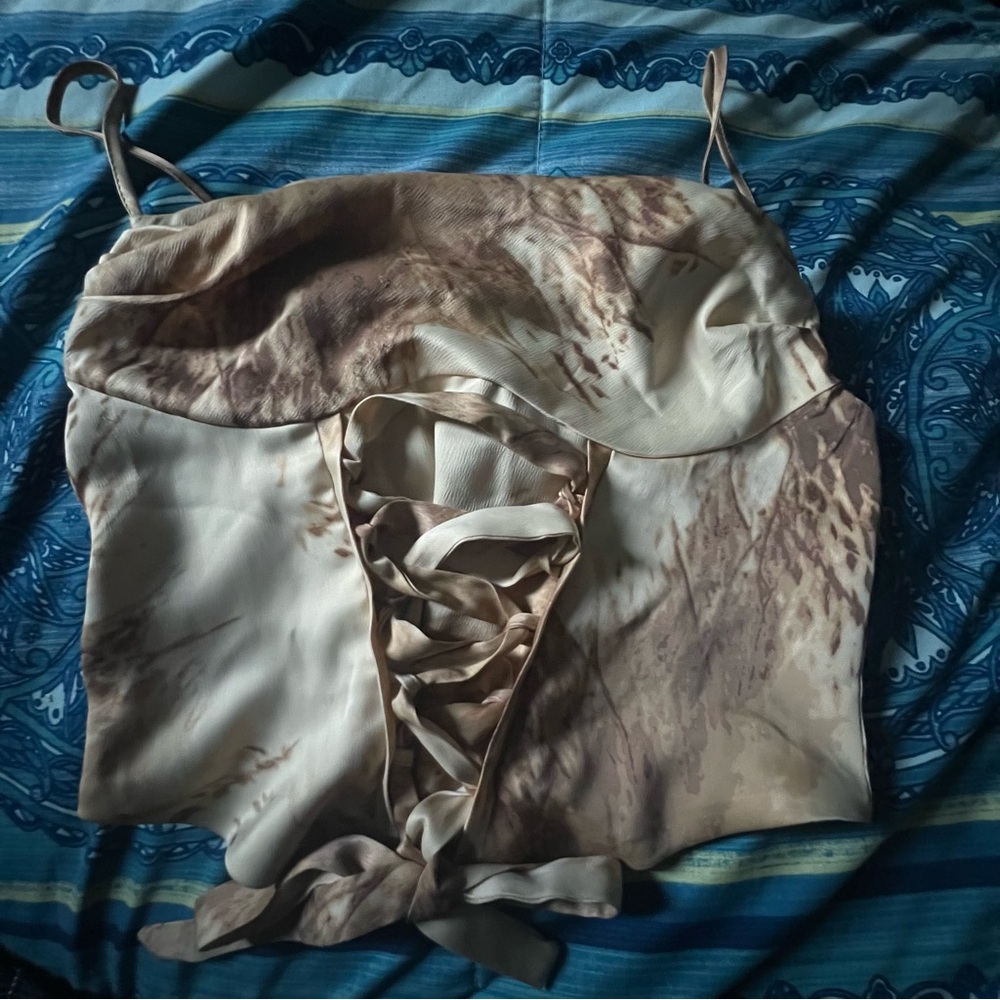 Silence + Noise Beige and Brown Camisole - Picture 1 of 6